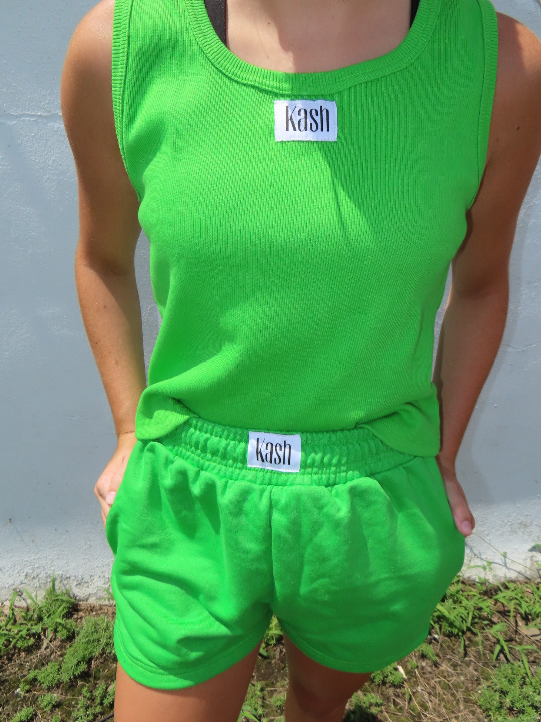 Electric Palm Shorts
