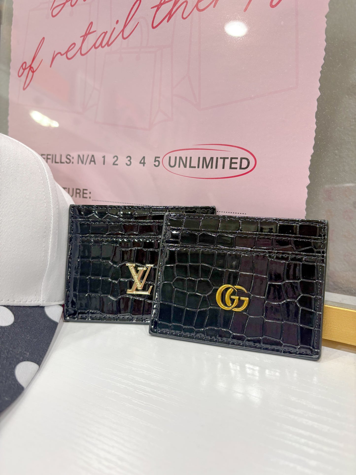 Staple Card Holder