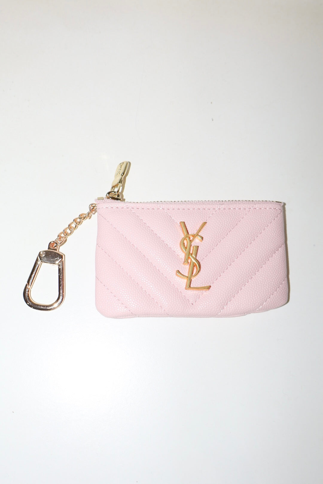Yes Girl Coin Pouch in Light Pink