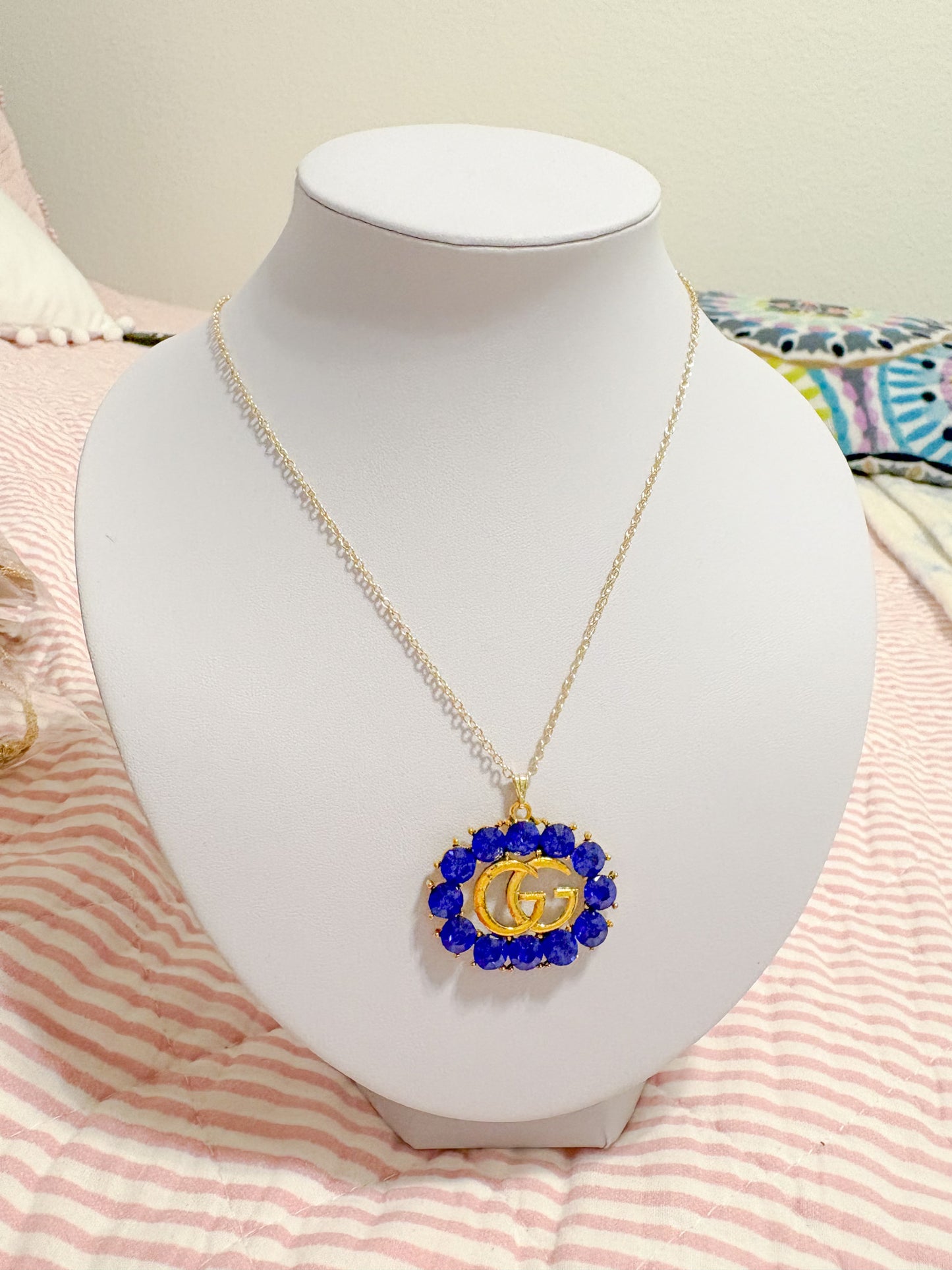 Grace in Blue Necklace