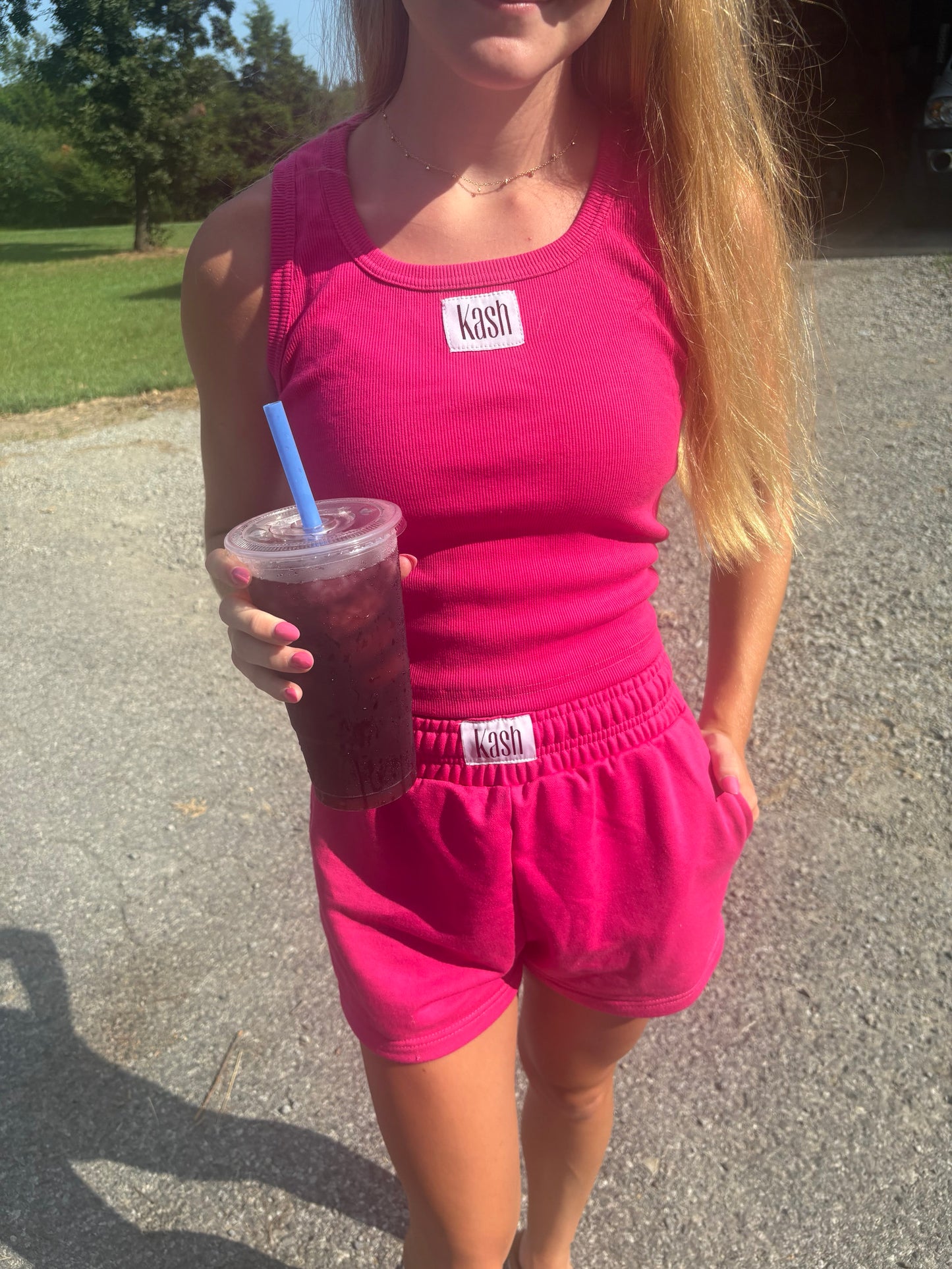 Flamingo Flash Shorts