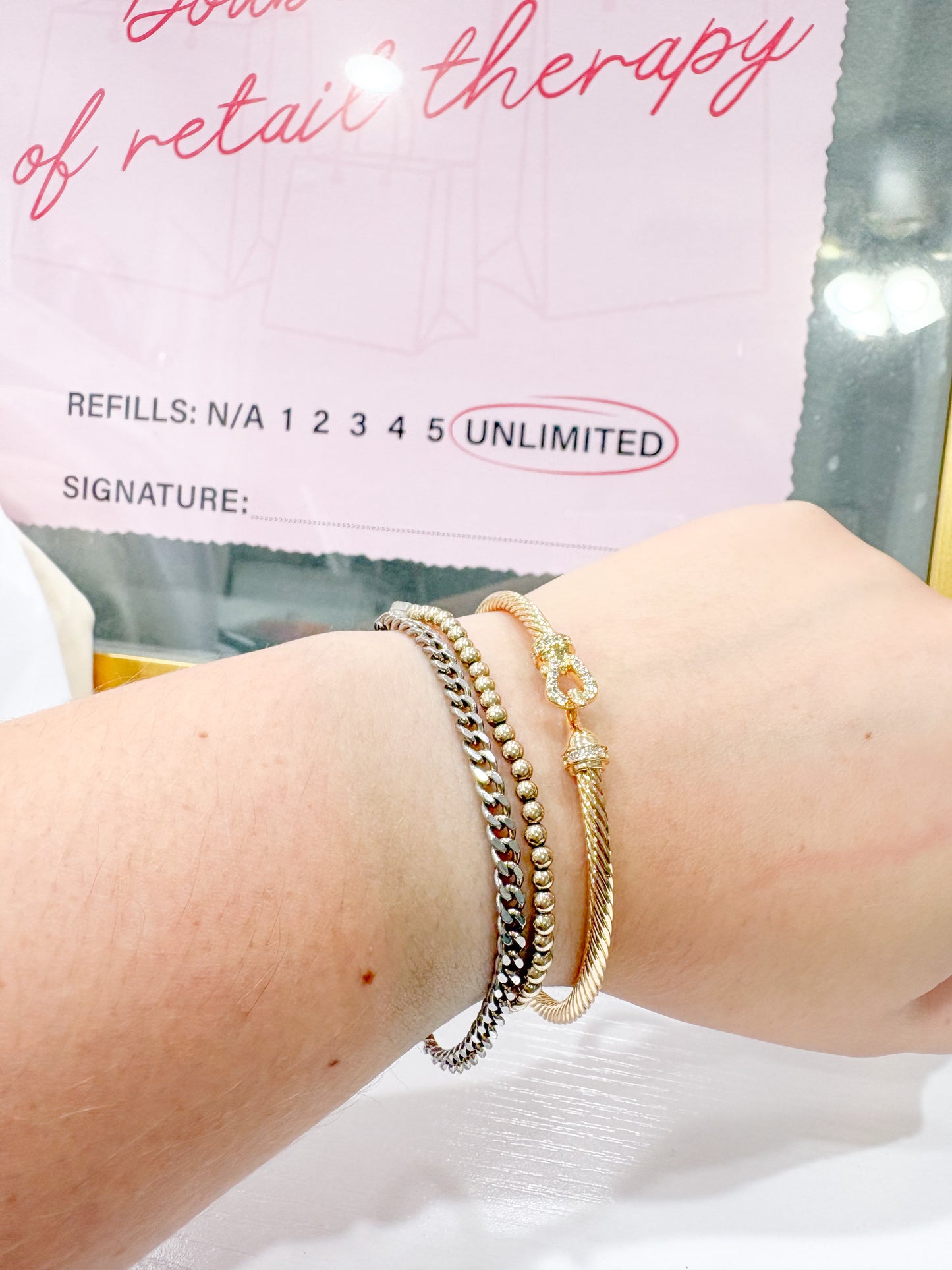 Demi All Gold Bracelet