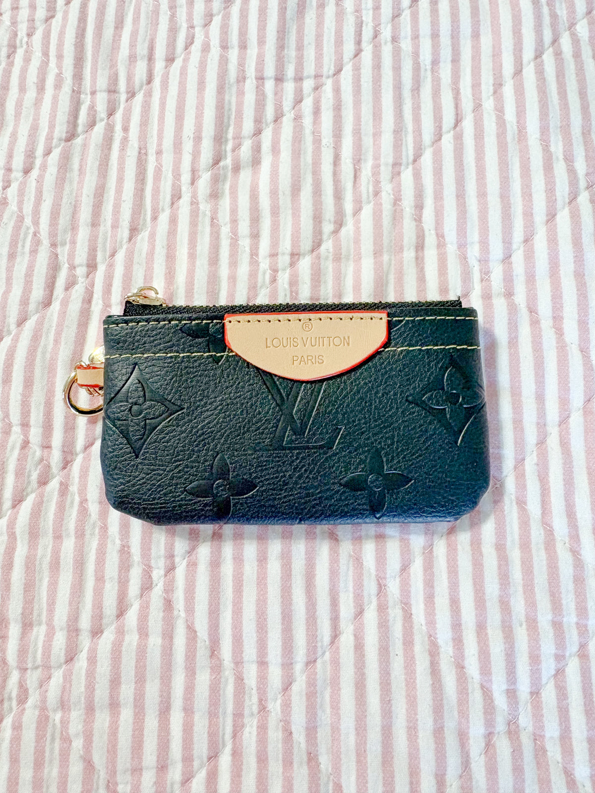 Every day luxe pouch in black