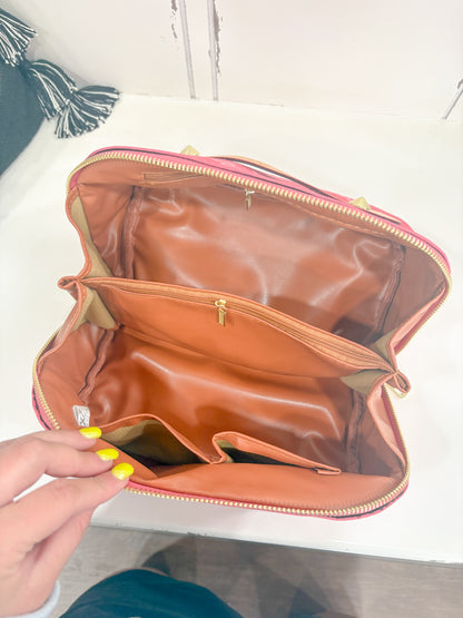 On The Go Pouch in Pink